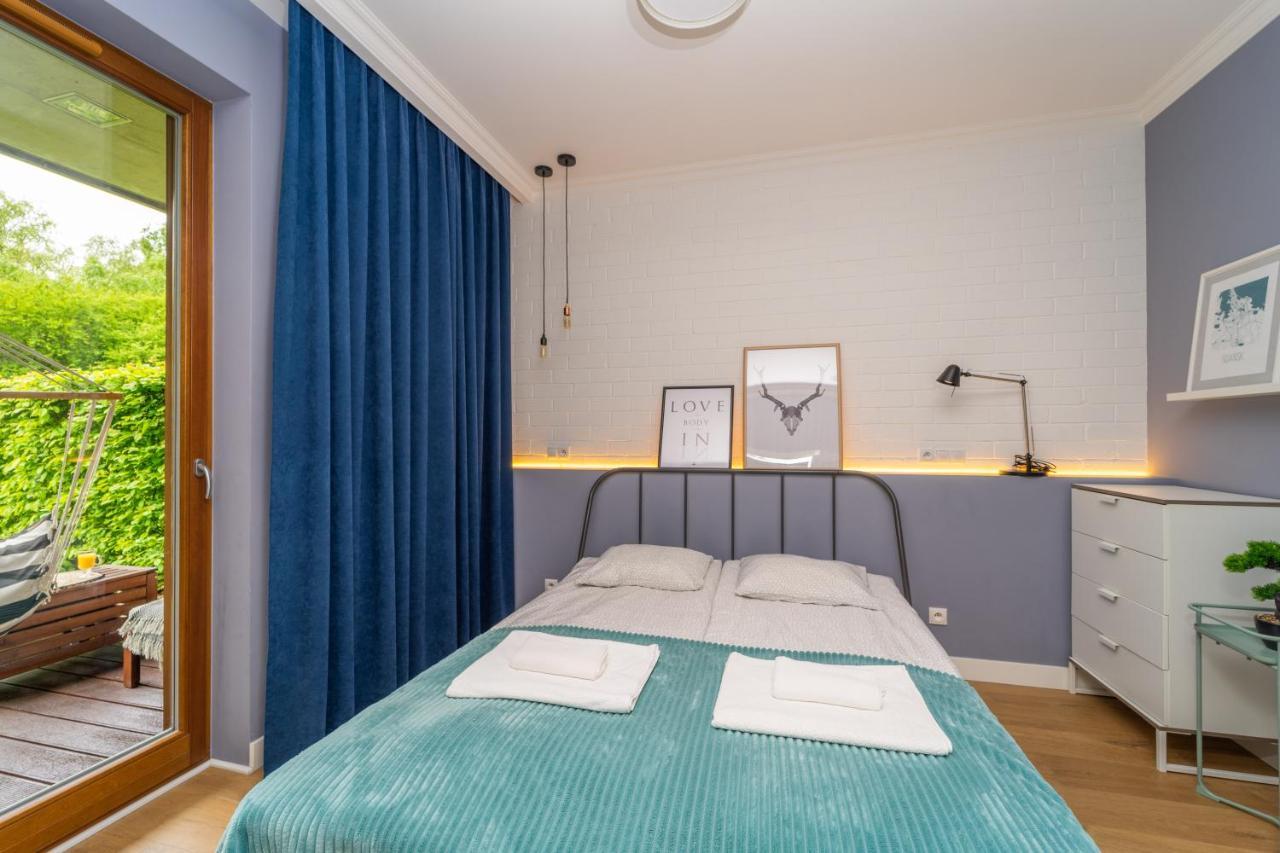 Ferienwohnung Nadmorski Apartament Blisko Plazy Danzig Exterior foto