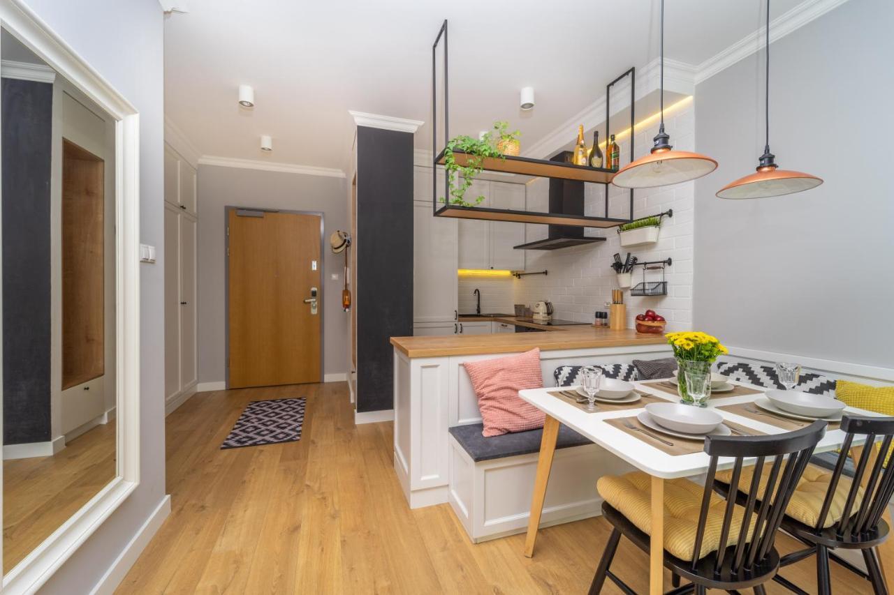 Ferienwohnung Nadmorski Apartament Blisko Plazy Danzig Exterior foto
