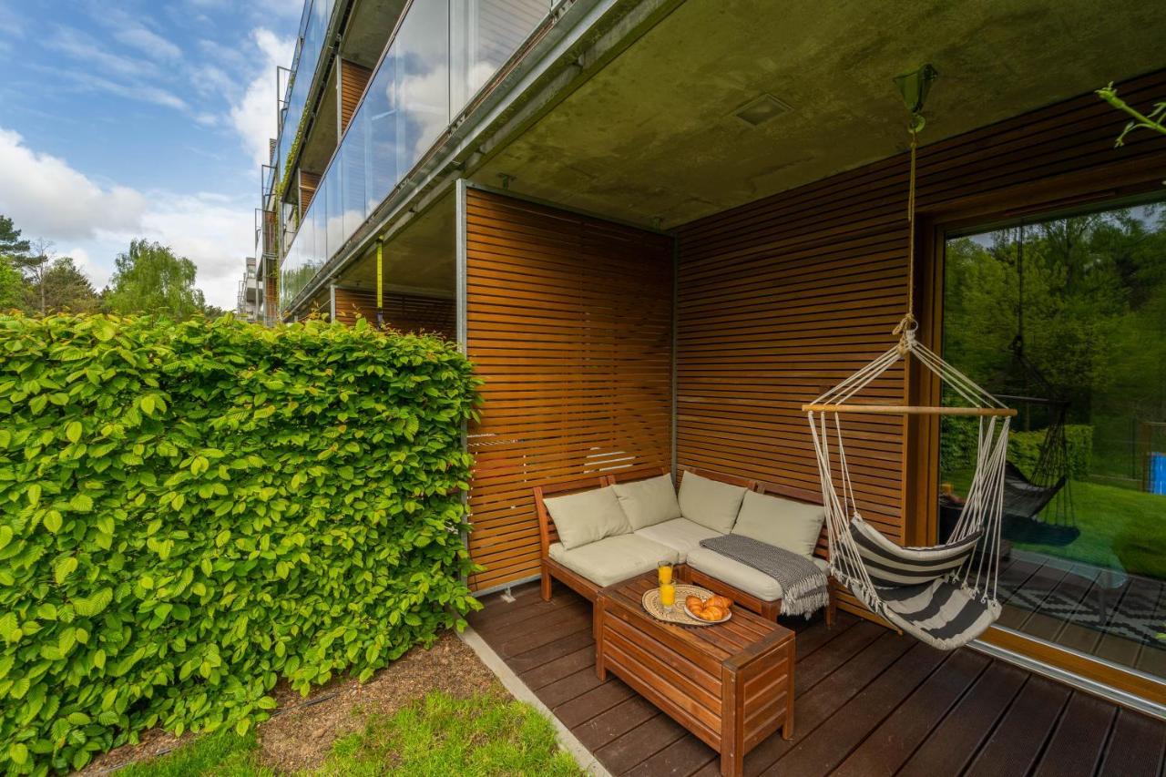 Ferienwohnung Nadmorski Apartament Blisko Plazy Danzig Exterior foto