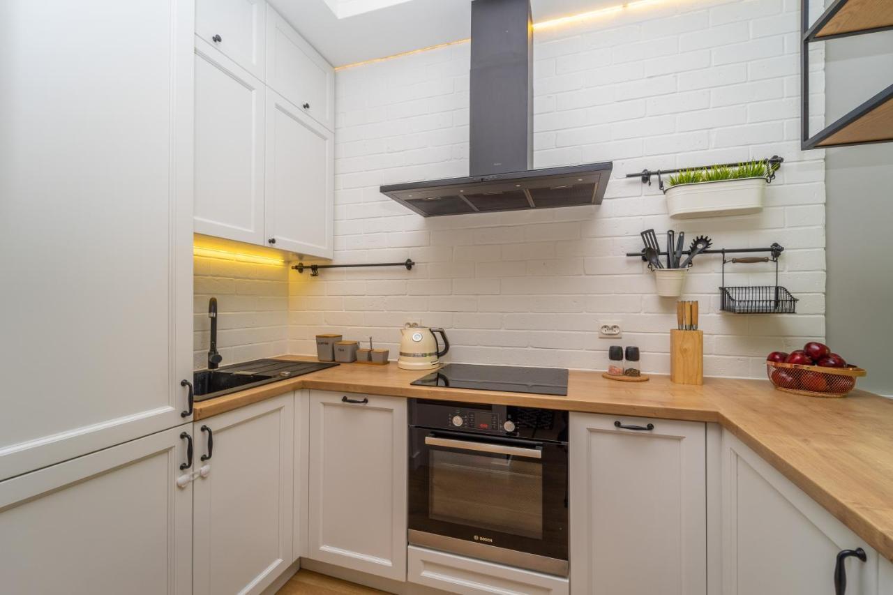 Ferienwohnung Nadmorski Apartament Blisko Plazy Danzig Exterior foto