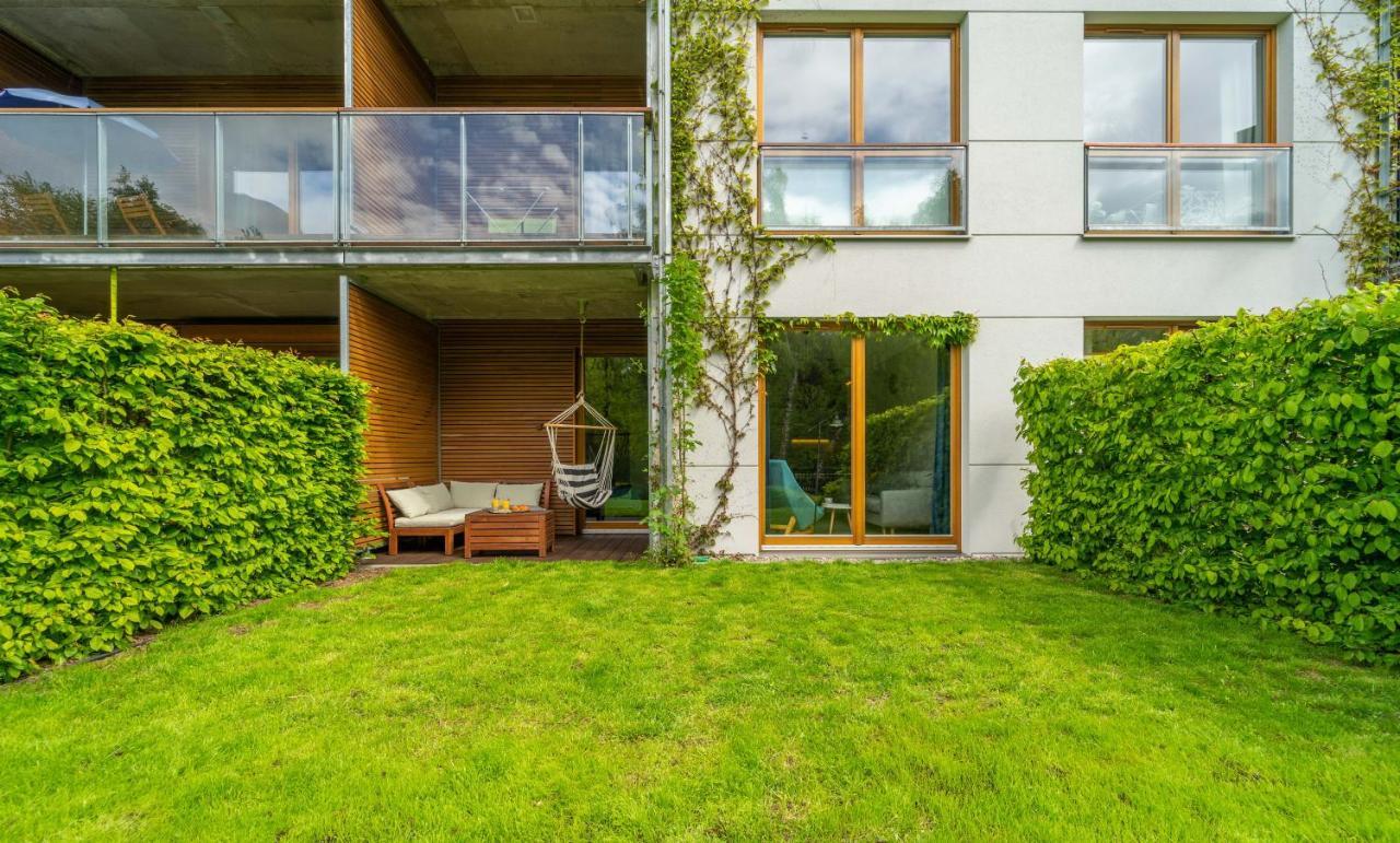 Ferienwohnung Nadmorski Apartament Blisko Plazy Danzig Exterior foto